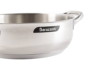 イタリア製Barazzoni 24cm ストックポット Amazon｜Barazzoni 蓋付 ストックポット 24cm CHEF LINE